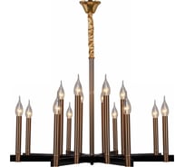 Подвесная люстра ILLUMICO IL2265-16POR-79 BK GD