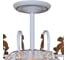 Потолочная люстра ReLuce 96028-0.3-06 WH+GOLD PN 5