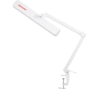 Настольная бестеневая лампа REXANT, струбцина 324 SMD LED теплое и холодное свечение 31-0410