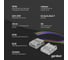Коннектор для светодиодной ленты Geniled RGB 10мм для гибкого соединения или подключения прокалывающий 2 шт 12364_2 9