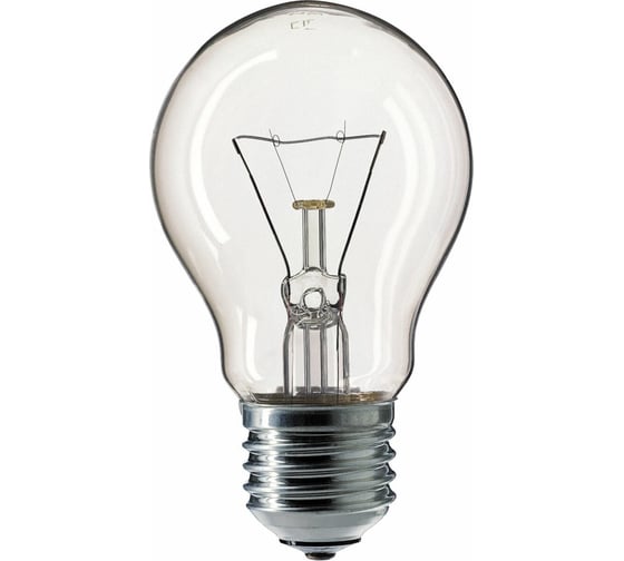 Лампа накаливания PHILIPS Stan 60W E27 230V A55 CL 1CT/6X10F 926000002616