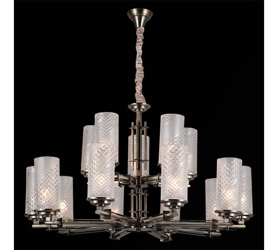 Подвесная люстра ILLUMICO IL8682-15P-10 BR 1