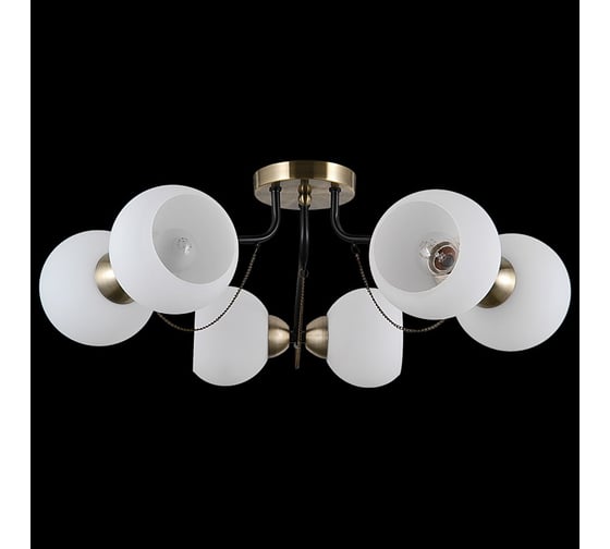 Потолочная люстра ILLUMICO IL0035-6CSQ-79 BK AB