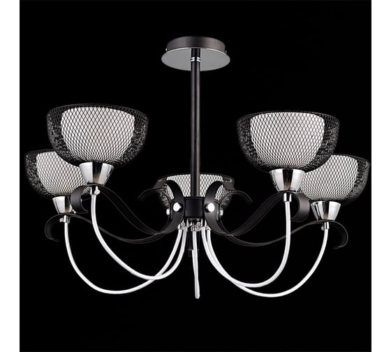 Потолочная люстра ILLUMICO IL8724-5CSQ-79 CR BK