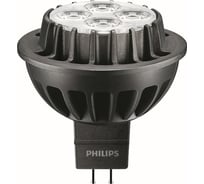 Светодиодная лампа PHILIPS GU5.3 7W = 35W теплый свет диммируемая Master 929001153132