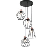 Подвесной светильник ILLUMICO IL2001-4P-05 BK ROSE GD