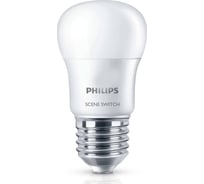 Светодиодная лампа PHILIPS двухступенчатое диммирование дневной свет SceneSwitch 929001209027