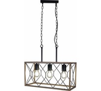 Подвесной светильник ILLUMICO IL1008-3LL-05 BK WOOD