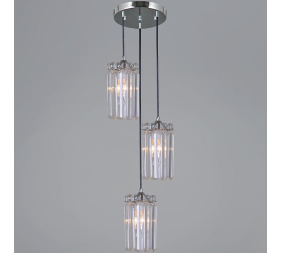 Подвесной светильник ILLUMICO IL3562-3PSQ-24 CR LYRA
