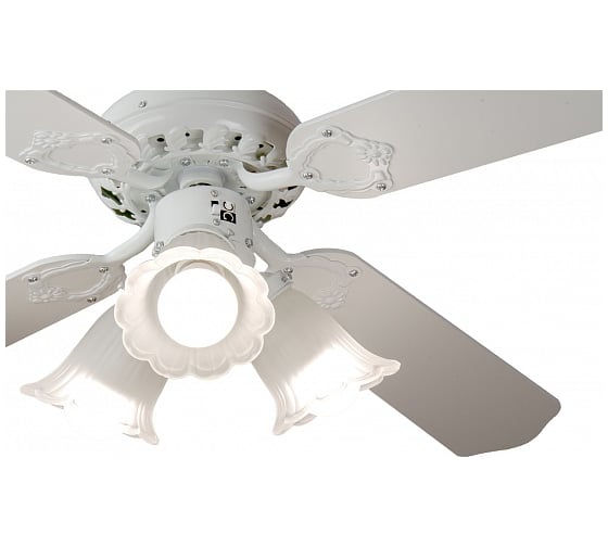 Люстра вентилятор DREAMFAN Princess White REG 105 90106
