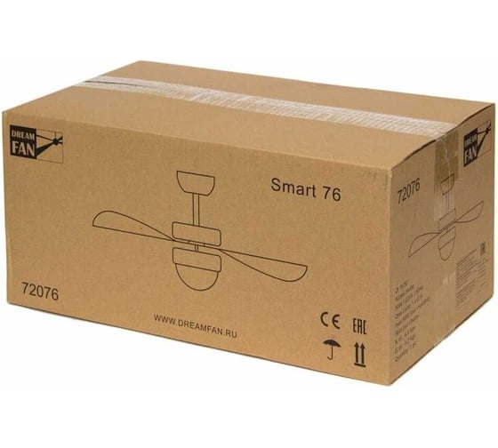 Люстра вентилятор DREAMFAN Smart REG 76 90100