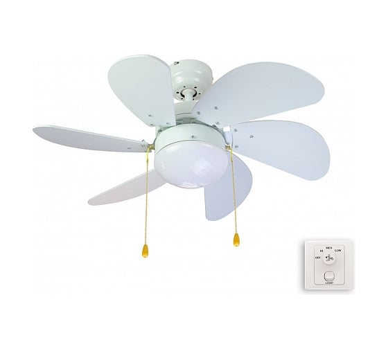 Люстра вентилятор DREAMFAN Smart White REG 76 90107