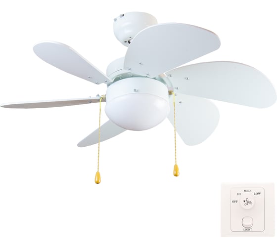 Люстра вентилятор DREAMFAN Smart White REG 76 90107DFN