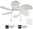 Люстра вентилятор DREAMFAN Smart White REG 76 90107DFN 6