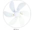 Люстра вентилятор DREAMFAN Smart White REG 76 90107DFN 10