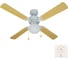 Люстра вентилятор DREAMFAN Vegas White REG 105 90105DFN 2