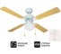 Люстра вентилятор DREAMFAN Vegas White REG 105 90105DFN 6