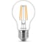 Филаментная светодиодная лампа PHILIPS E27 6W = 60W теплый свет 929001974513 1