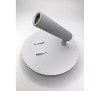 Светильник светодиодный накладной Elvan белый c выключателем спот 6326-3W/6W-3000K-Wh NLS-6326-3W+6W-WW-Wh