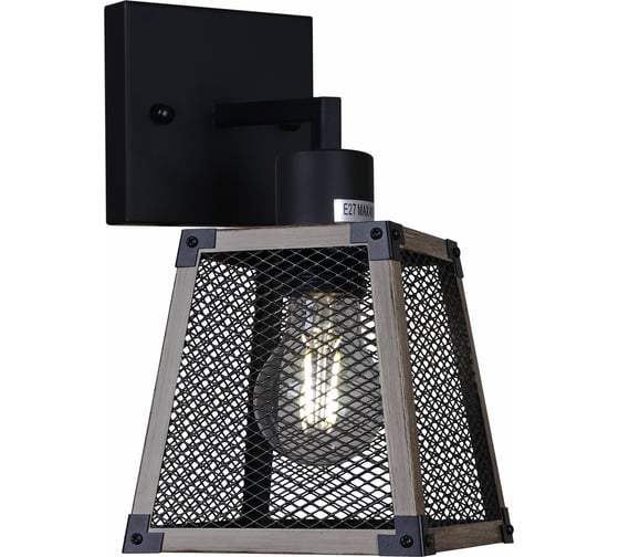 Бра ILLUMICO IL1006-1W-05 BK WOOD 1