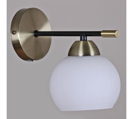 Бра ILLUMICO IL0446-1WSQ-24 BK AB LIBRA