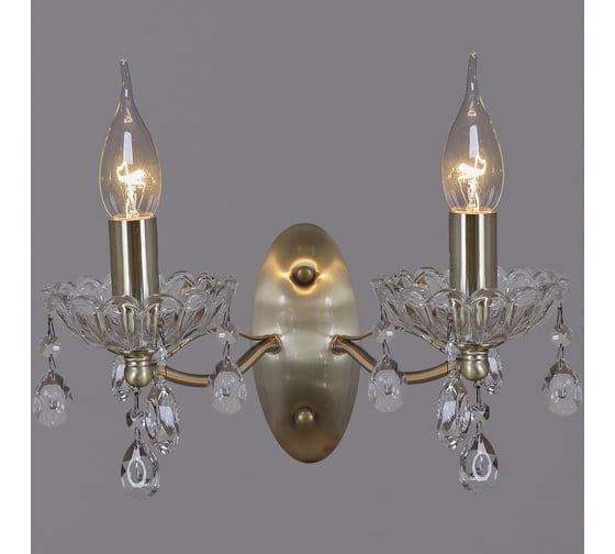Бра ILLUMICO IL0265-2WSQ-24 AB CASTOR