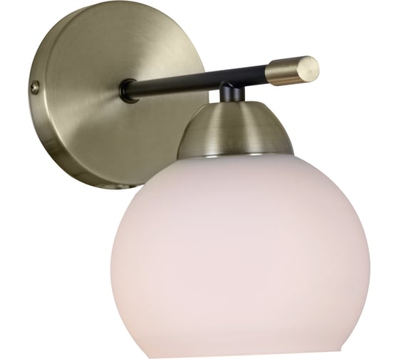 Бра ILLUMICO IL0638-1WSQ-24 AB BK LIBRA 1