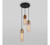 Подвесной светильник Eurosvet 50180/3 янтарный a052425