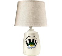 Настольная лампа RISALUX 16007/1 E14 40Вт белый 22х22х35,5 см 5080705