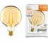 Лампа Gauss Basic Filament G125 5,5W 300lm 2200К Е27 golden LED 1111246 2