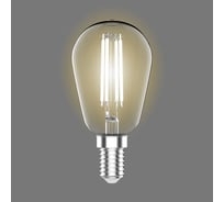 Лампа Gauss Filament ST45 Е14 4.5W 470lm 2700К LED 1141115