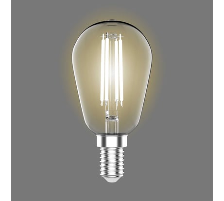 Лампа Gauss Filament ST45 Е14 4.5W 470lm 2700К LED 1141115