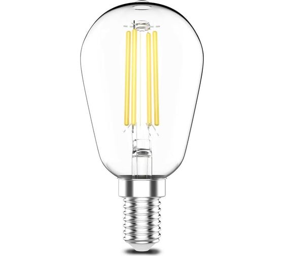 Лампа Gauss Filament ST45 Е14 4.5W 470lm 2700К LED 1141115