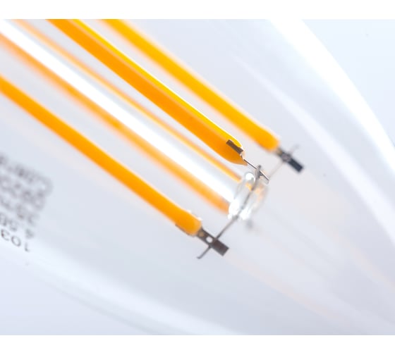 Лампа Gauss Basic Filament, свеча, 4,5W, 400lm, 2700К, Е14, LED, 1/10/50 1031115