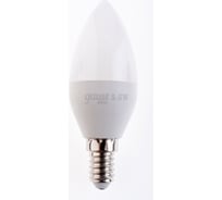Лампа Gauss Basic Свеча 5,5W 400lm 3000K E14 LED 1033116