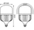Лампа Gauss Basic T160 AC180-240V 90W 8600lm 6500K E40 LED 11734392 6