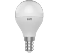 Лампа Gauss Basic, шар, 7,5W, 690lm, 4100K, E14, LED, 1/10/100 1053128
