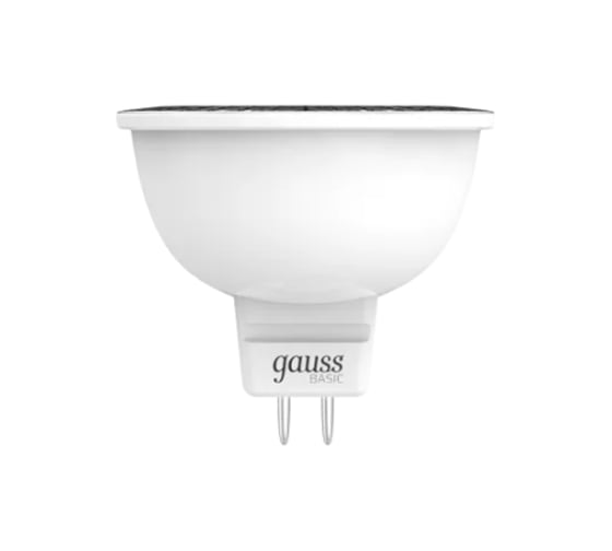 Лампа Gauss Basic MR16 6,5W 470lm 3000K GU5.3 LED 1013517