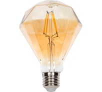Лампа IN HOME сд LED-D95-deco gold 11Вт 230В E27 3000K 1040Лм бриллиант золотистая 4690612056104