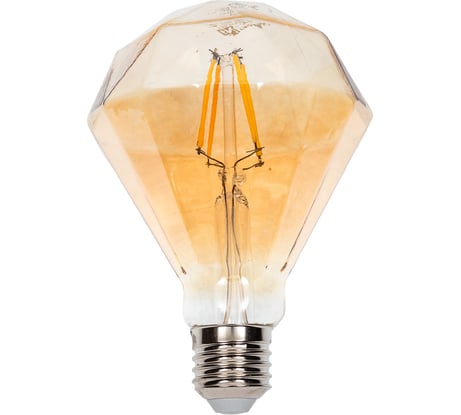 Лампа IN HOME сд LED-D95-deco gold 11Вт 230В E27 3000K 1040Лм бриллиант золотистая 4690612056104