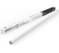 Лампа Gauss Elementary T8, 10W, 800lm, 6500K, G13 600mm стекло поворотная LED 1/30 93030-R