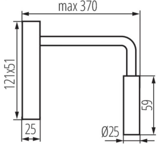 Бра KANLUX на стену с выключателем TONIL LED W 32521