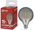 Лампа IN HOME сд LED-GL125-deco smoky 15Вт 230В E27 4000К 1200Лм дымчатая 4690612056081 00-00297746 1