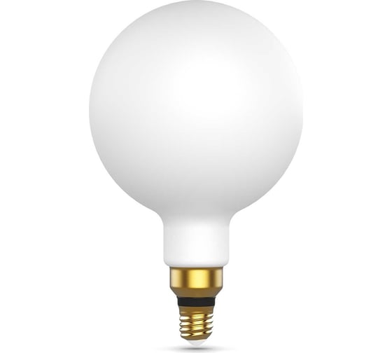 Лампа Gauss Filament, G200, 14W, 1170lm, 4100К, Е27, milky, диммируемая, LED, 1/4 153202214-D