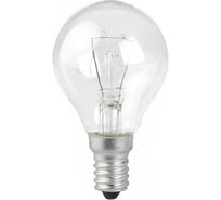 Лампочки ЭРА P45 60Вт Е14 / E14 230В шар прозрачный цветная упаковка набор 10 шт Б0061655