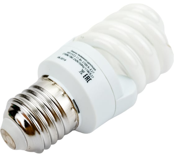 Люминесцентная лампа TDM НЛ-FST2-11 Вт-2700 К–Е27 42х93 мм SQ0347-0019