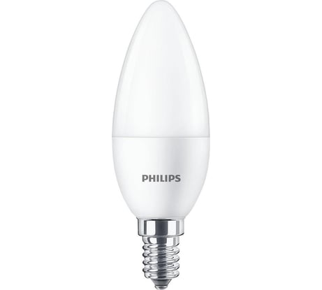 Светодиодная лампа Philips E14 8W - 90W нейтральный белый свет Essential 929001907717