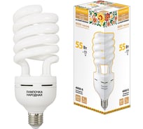 Люминесцентная лампа TDM ELECTRIC НЛ-HS-55 Вт-4000 К–Е27 SQ0347-0038