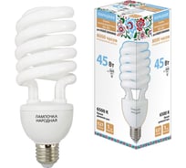Люминесцентная лампа TDM ELECTRIC НЛ-HS-45 Вт-6500 К–Е27 SQ0347-0036