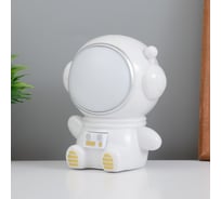 Ночник RISALUX Космонавт LED 1.5Вт USB АКБ белый 9,5x8х10,5 см 7559067